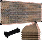90% Sun Shade Cloth with Grommets, 20 x 20 FT Pergola Replacement Shade Cover by Unknown