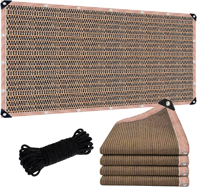Sun Shade Cloth for Outdoor Patio, Pergola Shade Cover by Unknown