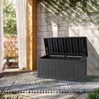 Outdoor Storage Box, 200 Gallon Waterproof Deck Box, Premium Hydraulic Cushion - Image 2