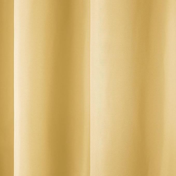 TOWN & COUNTRY BASICS Cabana Solid Heavyweight Indoor Outdoor Curtains - Image 5