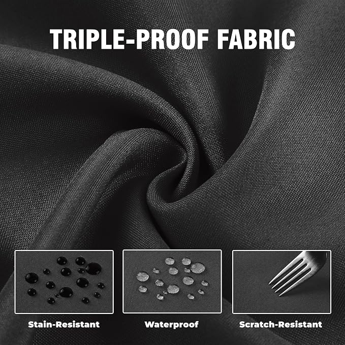 Set of 4 Outdoor Curtains for Patio Waterproof, Breathable Grommet Panels for - Image 6