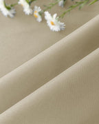 Windproof Outdoor Curtains for Patio Waterproof 4 Pcs 54x84 In Taupe | Grommet - Image 8