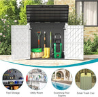 LHBcraft Outdoor Storage Cabinet 36 Cu Ft - Image 5