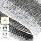 Tronssien Rectangle 10'x13' Sun Shade Sail, 95% UV Blockage Canopy Awning - Image 3