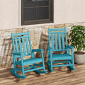 HDPE Rocking Chair Outdoor Set of 2 by Garvee