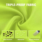Set of 4 Outdoor Curtains for Patio Waterproof, Breathable Grommet Panels for - Image 6
