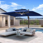 10 X 13 FT Cantilever Patio Umbrella by Unknown
