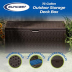 Suncast Outdoor Storage Box - Image 2