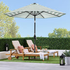 Best Choice Products 10ft Solar Polyester LED Lighted Patio Umbrella w/Tilt - Image 3