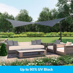 Coolaroo Ready-to-Hang Shade Sail - Image 3