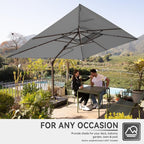 10x13FT Cantilever Patio Umbrella - Image 7