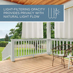 Town & Country Basics Cabana Solid Heavyweight Indoor Outdoor Curtains - Image 9
