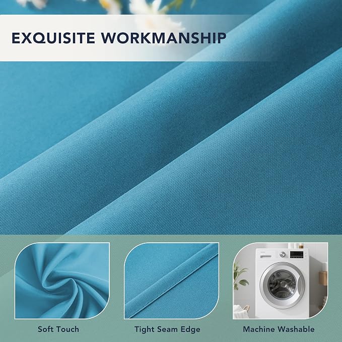 Outdoor Curtains for Patio Waterproof, 6 Drape Panels, Sun Shades | Privacy & - Image 5