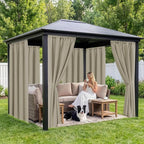 Outdoor Curtains for Patio Waterproof, 8 Panels, Rod Pocket | Weatherproof & - Image 4