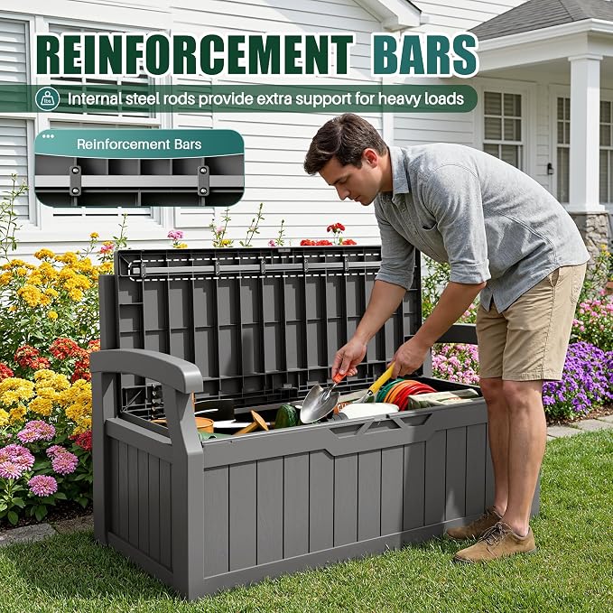 Devoko 80 Gallon Storage Bench - Image 6