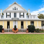 4 Panels Outdoor Stripe Curtains - Image 3