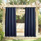 NICETOWN 2 Panels Outdoor Curtains - Image 2