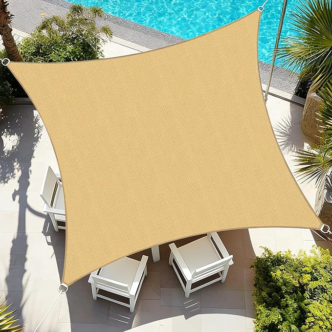 6.5' x 10' Rectangle Sun Shade Sail by SUMORISE