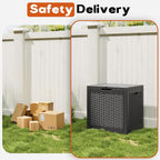 Outdoor Deck Storage Box, Resin Deck Boxes Indoor and outdoor, Waterproof - Image 3