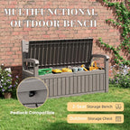 80 Gallon Lockable Deck Bench - Image 5