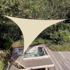 Patio Paradise 17' x 17' x 17' Sun Shade Sail Triangle Canopy Shade Cloth - Image 6