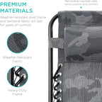 Best Choice Products Set of 2 Adjustable Steel Mesh Zero Gravity Lounge Chair - Image 7
