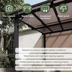 Aoxun 12’x10’ Gazebo for Patio, Gazebo Pergola - Image 4