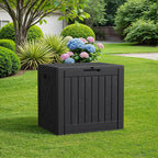 Flamaker Resin Deck Box 40 Gallon Waterproof Outdoor Storage Box | Indoor - Image 7
