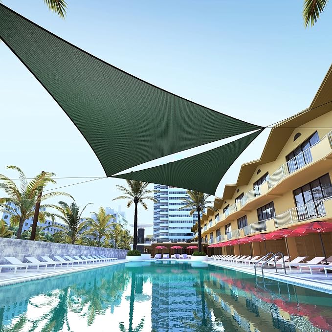ColourTree CTSLT Custom Size Order to Make 12' x 12' x 17' Green Right Triangle by ColourTree