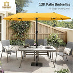 13 ft Large Double-Sided Patio Umbrella, Outdoor Umbrella, Market Umbrella - Image 6
