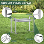 Garden Kneeler and Seat, 10.2" Stable and Save Anti-Tipping - Image 7