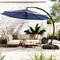 11FT All Aluminum Cantilever Patio Umbrella by ENSTVER