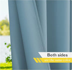 NICETOWN Outdoor Curtains for Patio Waterproof Extra Wide 2 Panels, Rustproof - Image 6