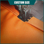 Royal Shade 14' x 14' x 19.8' Orange Triangle Waterproof Sun Shade Sail Order - Image 5