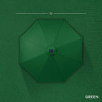 Best Choice Products 10ft Solar Polyester LED Lighted Patio Umbrella w/Tilt - Image 4