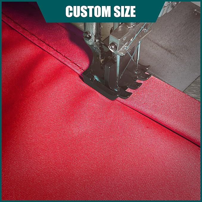 Royal Shade 10' x 14' x 17.2' Red Triangle Waterproof Sun Shade Sail Order to - Image 5