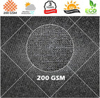 Royal Shade 9' x 17' Black Rectangle Square Sun Shade Sail Order to Make - Image 8