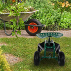 Sunnydaze Rolling Garden Cart - Image 6