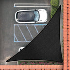 Royal Shade 16' x 22' x 27.2' Black Right Triangle Sun Shade Sail Order to Make by RoyalShade