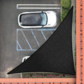 Royal Shade 11' x 15' x 18.6' Black Right Triangle Sun Shade Sail Order to Make by RoyalShade